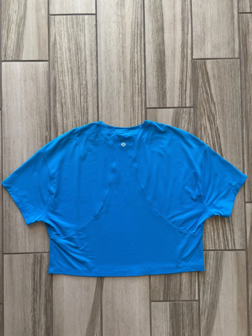 lululemon athletica Blue Ed Curtis Cropped Shirt
